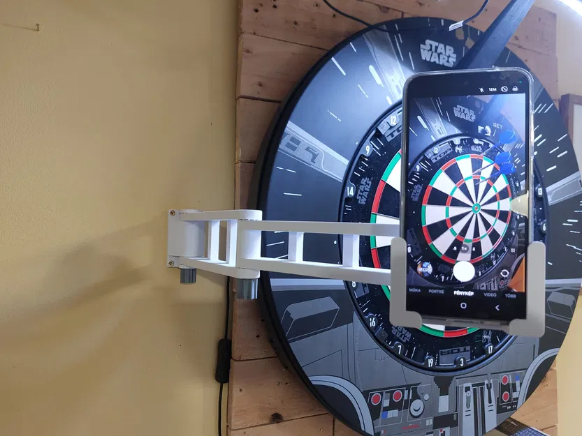 Giá Đỡ Điện Thoại Gắn Tường Chơi Phi Tiêu | Tùy Chỉnh Cho Samsung A55 - Image 1