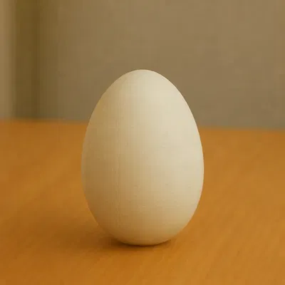 Mô hình quả trứng Easter Egg trang trí 3D đơn giản đẹp mắt