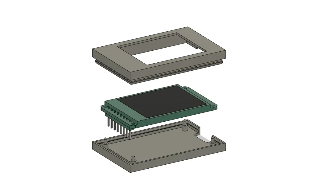 Vỏ hộp cho màn hình Adafruit 1.8 TFT LCD kèm MicroSD Card ST7735R - Image 1