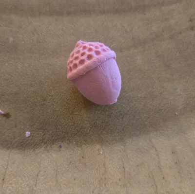 Khuôn in 3D hình quả sồi tạo hình đất nặn cho bé yêu