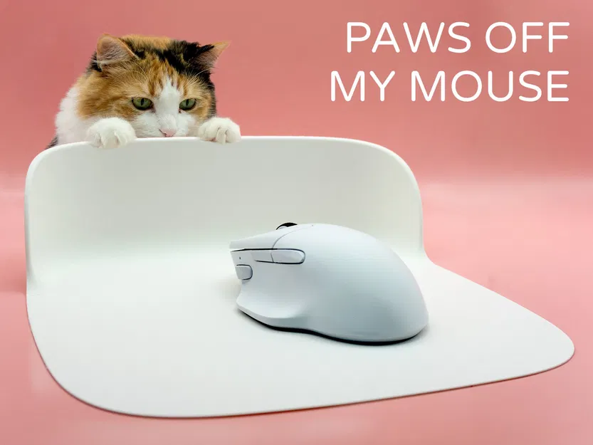 CatGuard Mouse Pad - Bàn di chuột chống mèo từ Pork3D - Image 1