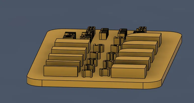 Thẻ tham chiếu thiết kế CAD / Thước đo độ dày và bán kính bo góc - Image 3