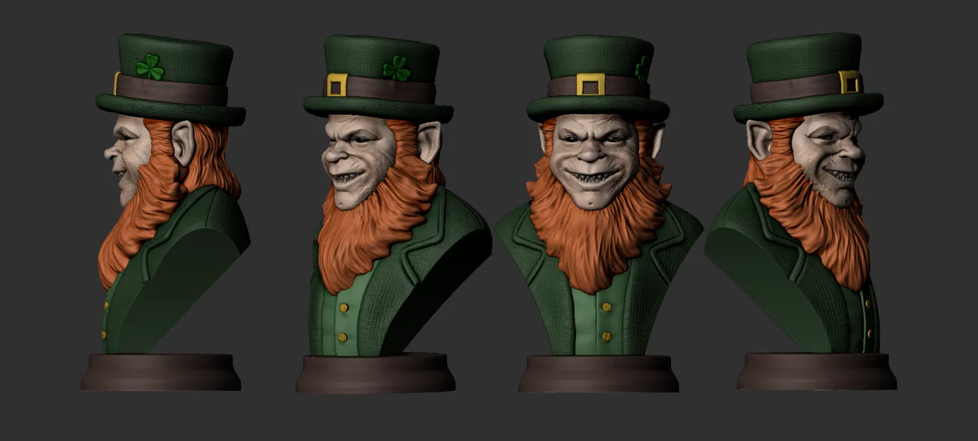 Mô hình Creepy Leprechaun đầy ám ảnh - Image 3
