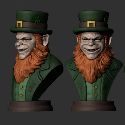 Mô hình Creepy Leprechaun đầy ám ảnh