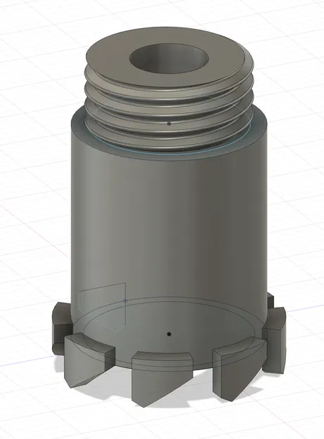 Cơ cấu bánh cóc (ratchet) thay thế cho nắp cống bồn tắm - Image 1