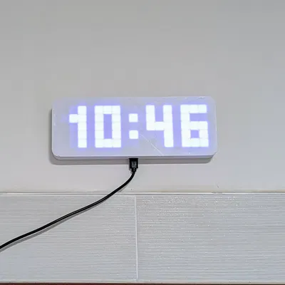 Đồng hồ pixel kỹ thuật số RGB (Dành cho Prusa Mini)