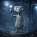 Mô hình 3D E.T. người ngoài hành tinh in ấn chất lượng cao - Thumbnail 1