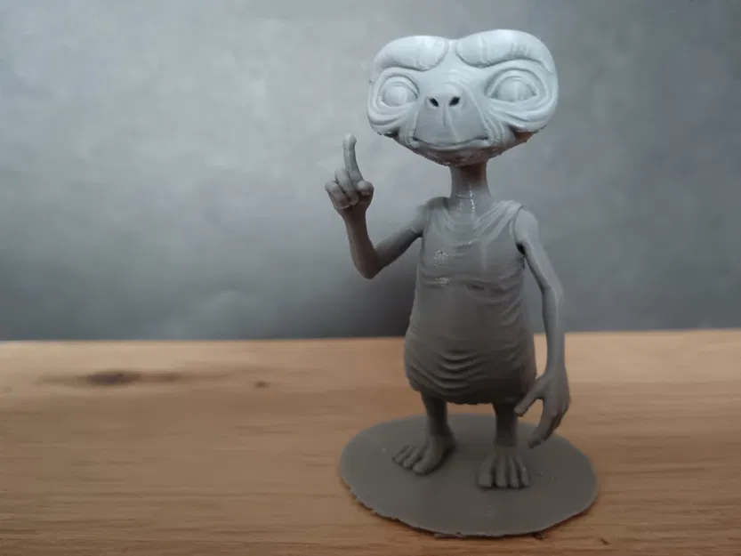 Mô hình 3D E.T. người ngoài hành tinh in ấn chất lượng cao - Image 3