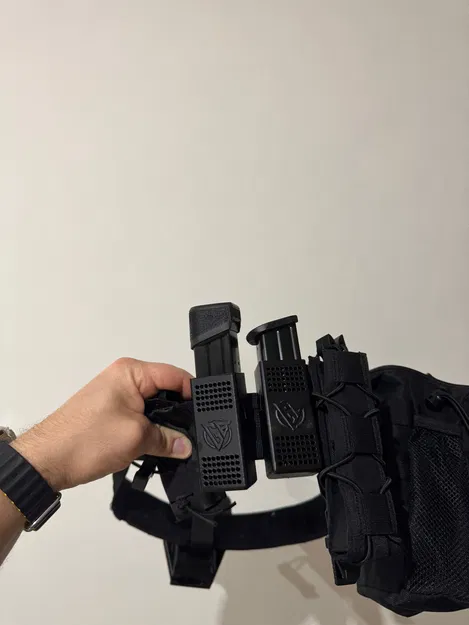 Bao đựng hộp tiếp đạn Springfield Echelon / Echelon Compact (Gắn dây nịt / EDC) - Image 3