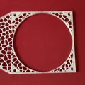 Ngàm gắn quạt Voronoi cho Ncase M2 (140mm) - Thumbnail 2