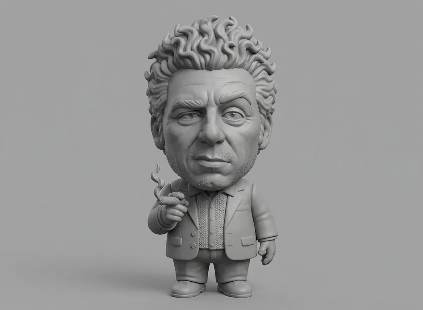 Bộ mô hình in 3D dàn nhân vật chính Seinfeld (Jerry, Elaine, George, Kramer) - Image 6