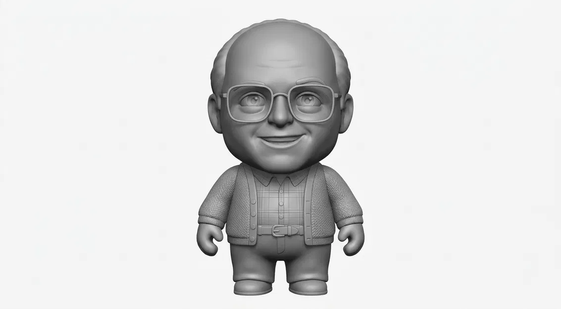 Bộ mô hình in 3D dàn nhân vật chính Seinfeld (Jerry, Elaine, George, Kramer) - Image 8