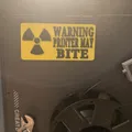 Biển cảnh báo 3D - Printer May Bite - Thumbnail 3