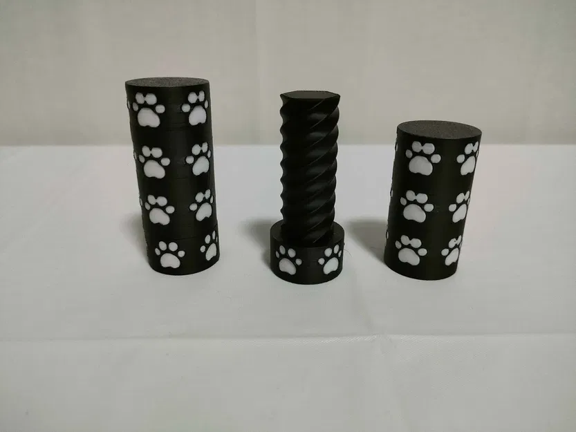 Đồ chơi ốc vít tự rơi hình dấu chân (Paw Print Auto-Drop Screw Toy) - Image 1