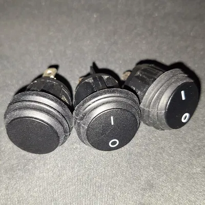 Mặt bảng công tắc cho xe Campervan (dùng công tắc tròn mini)