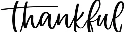 Mô hình chữ trang trí Thankful - Món quà ý nghĩa cho người yêu mến Chúa - Image 1