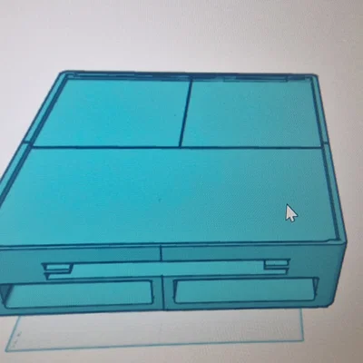 Đế kê máy in 3D Snapmaker U1 tích hợp ngăn kéo và giá để tấm nền