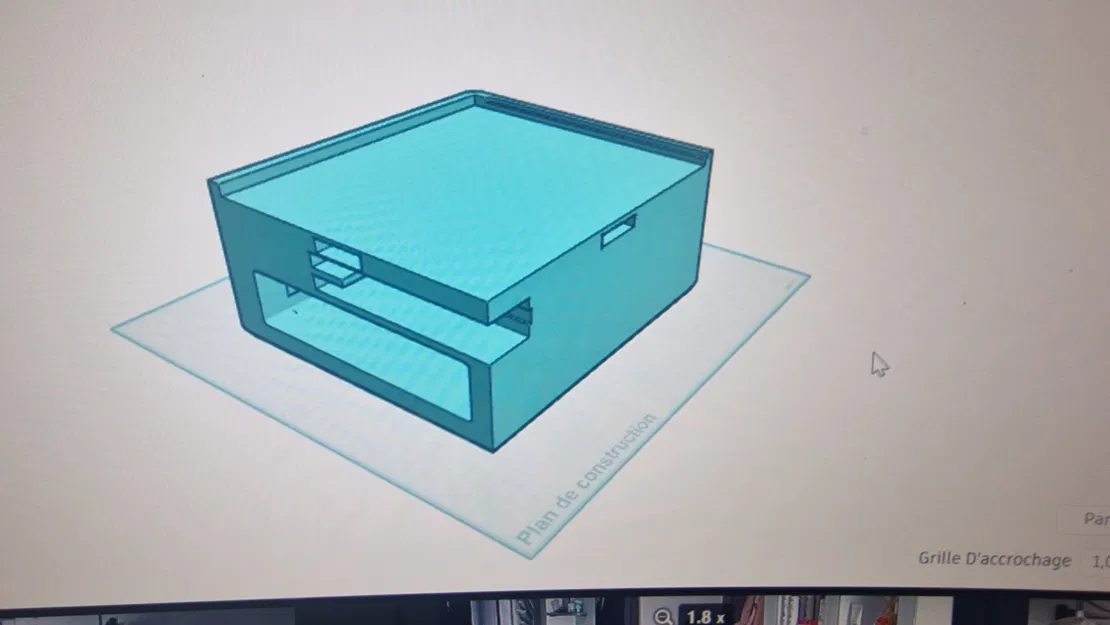 Đế kê máy in 3D Snapmaker U1 tích hợp ngăn kéo và giá để tấm nền - Image 3