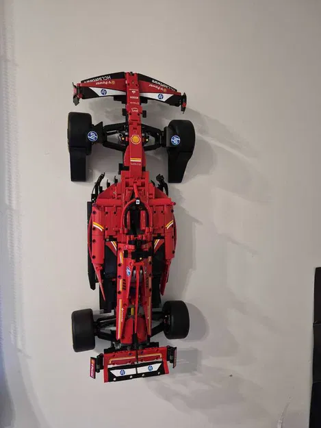 Móc treo tường cho xe F1 Lego Technic (Ferrari) - Image 2