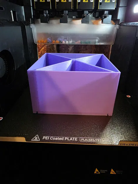 Khay đựng dụng cụ Snapmaker U1 gắn nắp hộp Ikea SAMLA - Image 1