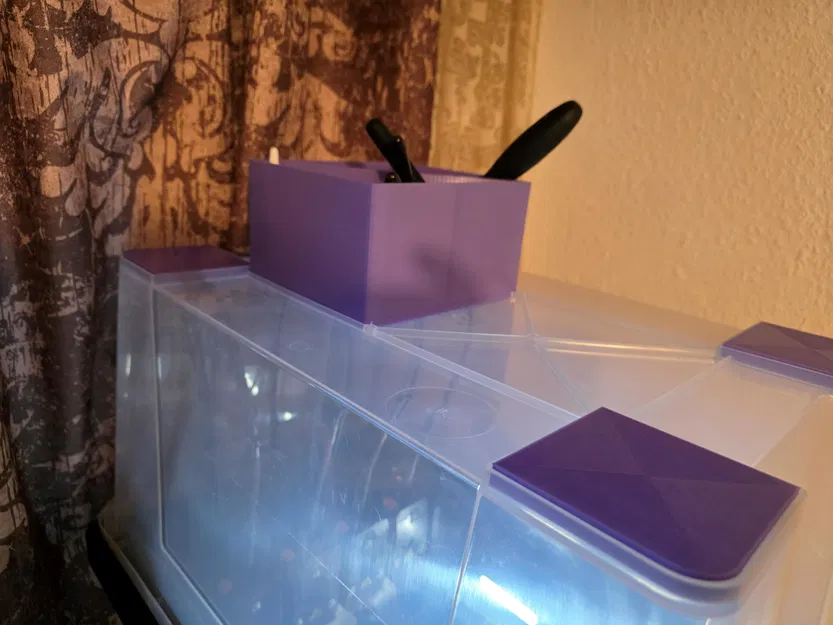 Khay đựng dụng cụ Snapmaker U1 gắn nắp hộp Ikea SAMLA - Image 2