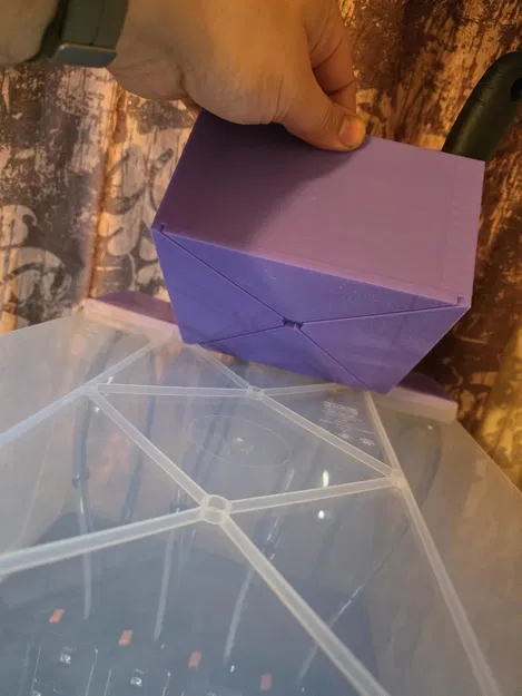 Khay đựng dụng cụ Snapmaker U1 gắn nắp hộp Ikea SAMLA - Image 8