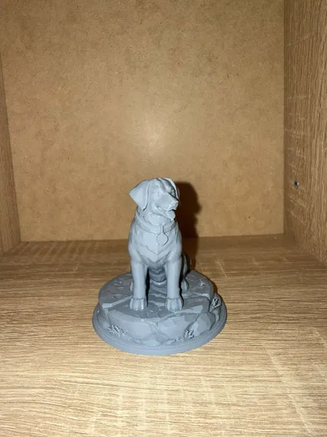 Tượng Chó Labrador Chân Thực – Mô Hình Trang Trí Độ Chi Tiết Cao - Image 2