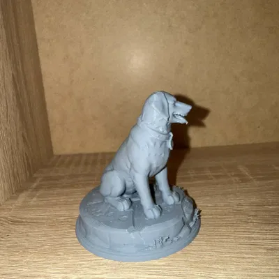 Tượng Chó Labrador Chân Thực – Mô Hình Trang Trí Độ Chi Tiết Cao