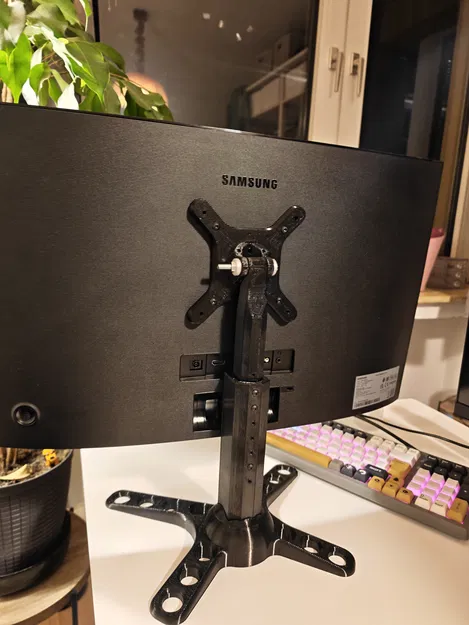Chân đế màn hình VESA đơn giản, xoay và kéo dài - Image 1