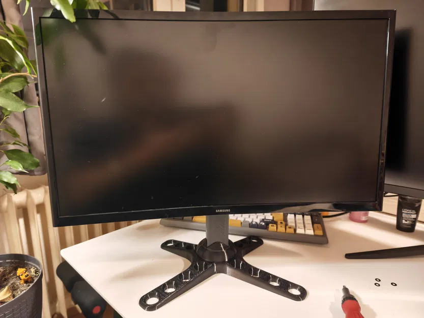 Chân đế màn hình VESA đơn giản, xoay và kéo dài - Image 4