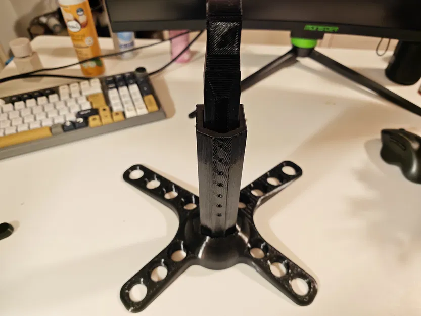 Chân đế màn hình VESA đơn giản, xoay và kéo dài - Image 9