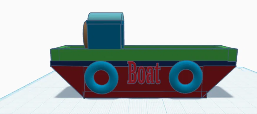 Mô hình thuyền 3D Benchy remix độc đáo cho máy in 3D - Image 1