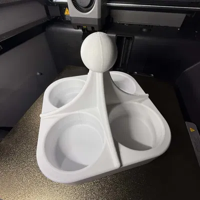 Khay đựng 4 ly tiện lợi | Mẫu in 3D hiện đại