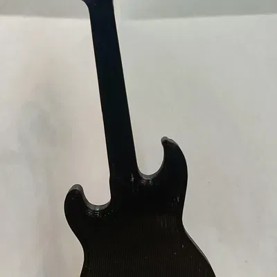 Móc khóa hình cây đàn Guitar - Mẫu in 3D đẹp mắt, dễ in