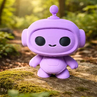 Mô hình Robot Mini Dễ Thương | Phụ kiện trang trí bàn làm việc in 3D