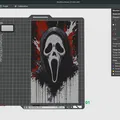 Mô hình Ghostface (HueForge) - Thumbnail 3
