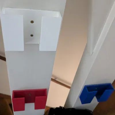 Giá đỡ điện thoại treo tường tối giản - Mô hình in 3D hữu ích