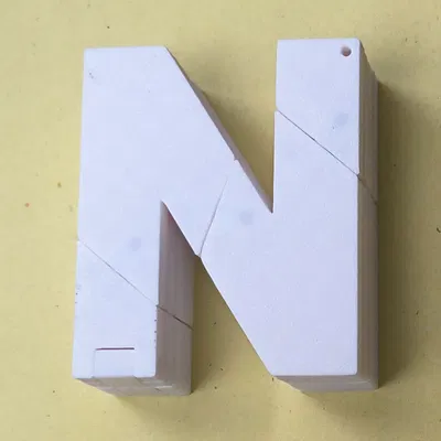 Puzzle N - Mô hình xếp hình 2 trong 1