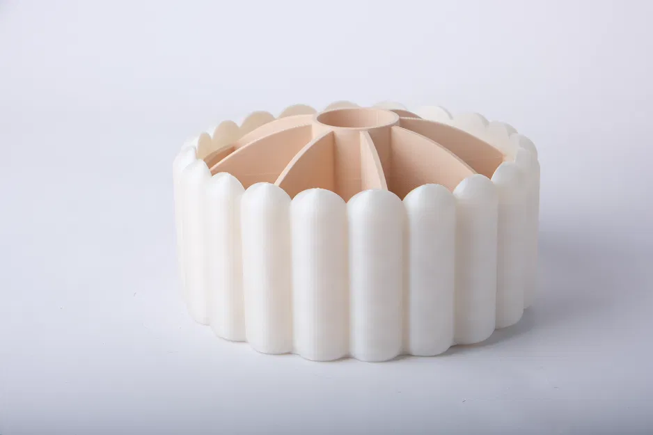 Khay Đựng Đồ Đa Năng Chia Ngăn Hình Tròn - Image 2