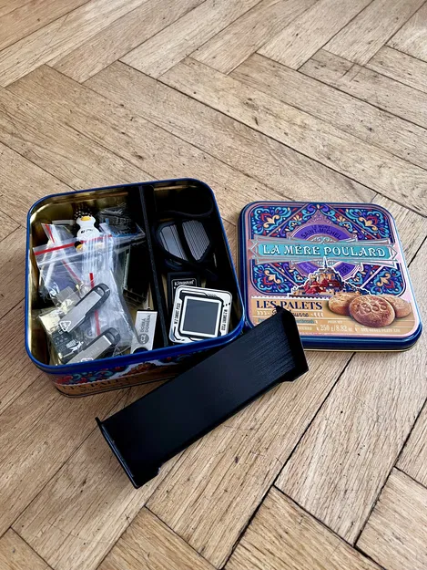 Thanh chia ngăn hộp bánh La Mere Poulard - Tái chế hộp thiếc gọn gàng - Image 1