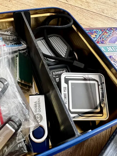 Thanh chia ngăn hộp bánh La Mere Poulard - Tái chế hộp thiếc gọn gàng - Image 2