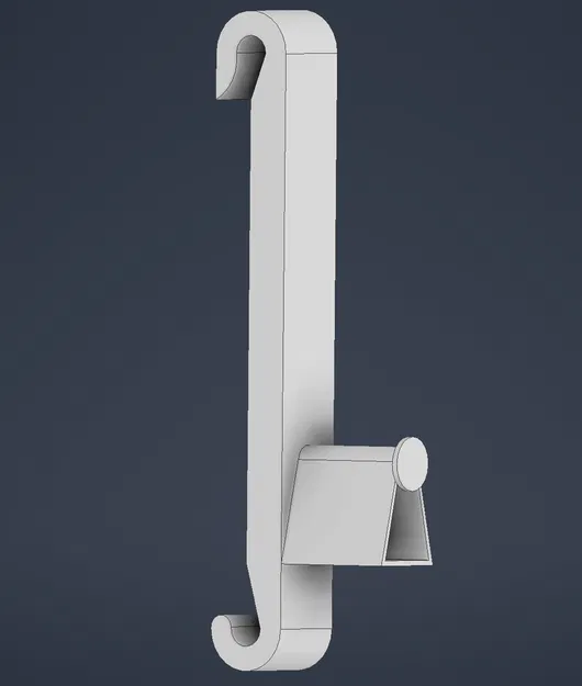 Móc treo đồ đa năng cho bảng lưới kim loại Grid Wall (In 3D) - Image 1