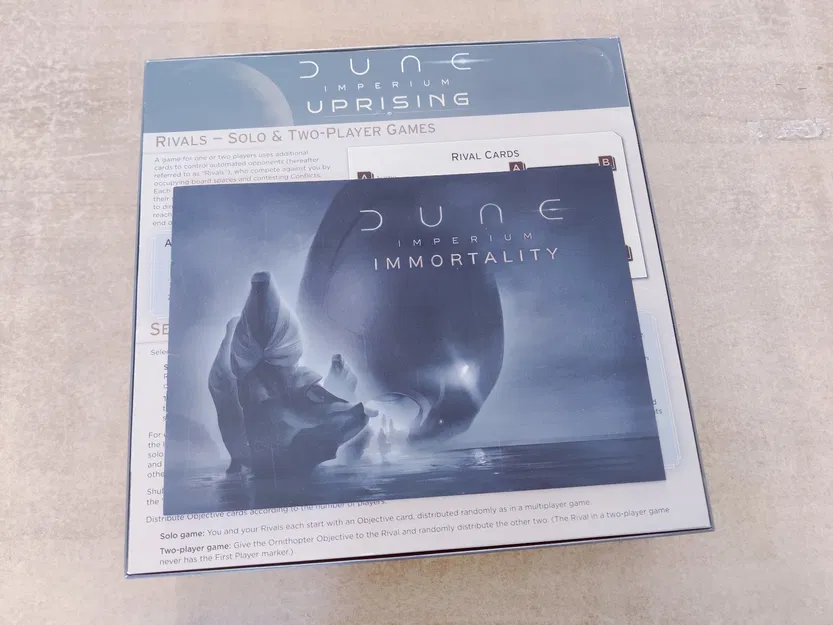 Bộ Organizer và Bảng người chơi cho Dune Imperium Uprising (Full mở rộng) - Image 2