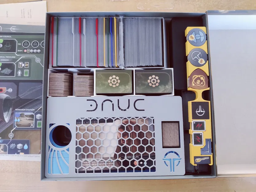 Bộ Organizer và Bảng người chơi cho Dune Imperium Uprising (Full mở rộng) - Image 4