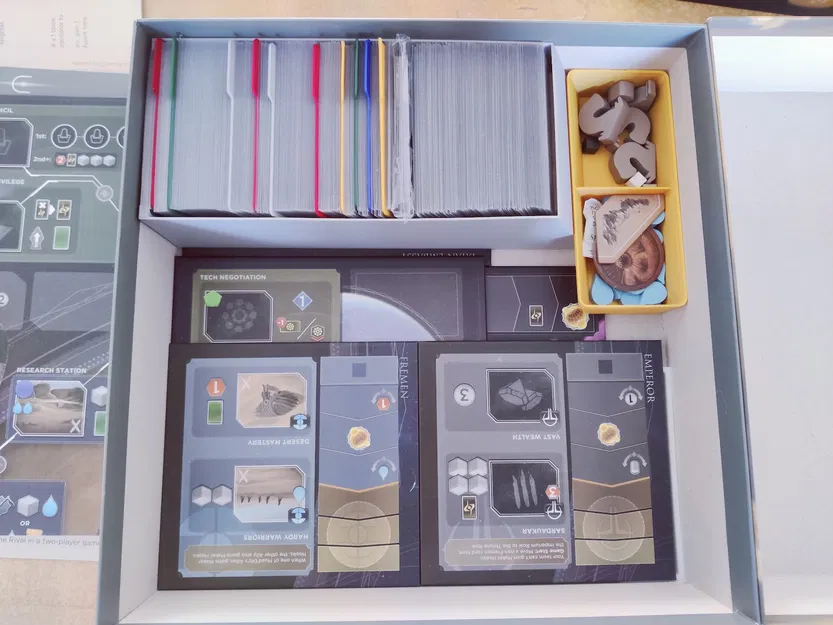 Bộ Organizer và Bảng người chơi cho Dune Imperium Uprising (Full mở rộng) - Image 9
