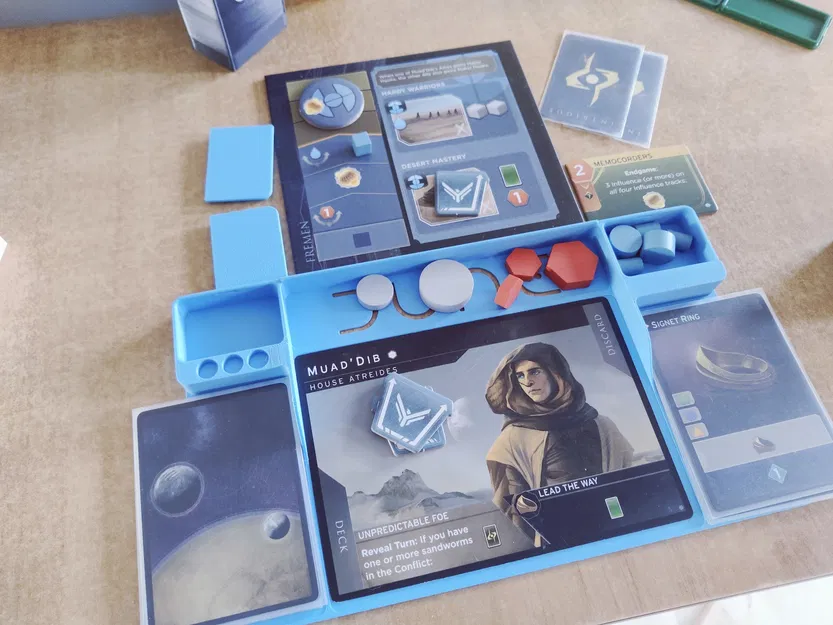 Bộ Organizer và Bảng người chơi cho Dune Imperium Uprising (Full mở rộng) - Image 19