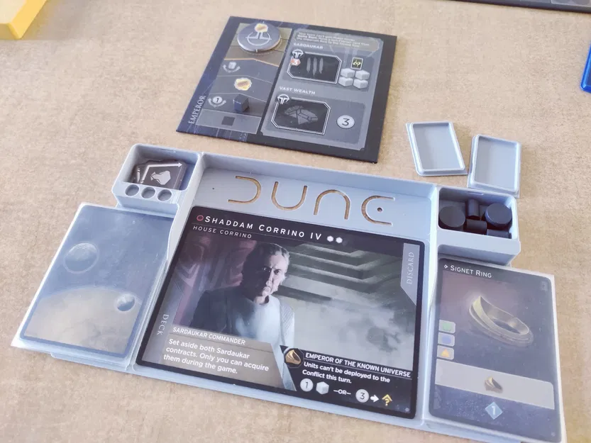 Bộ Organizer và Bảng người chơi cho Dune Imperium Uprising (Full mở rộng) - Image 21