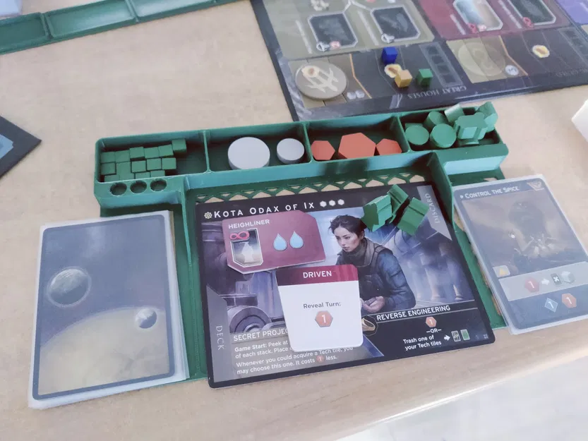 Bộ Organizer và Bảng người chơi cho Dune Imperium Uprising (Full mở rộng) - Image 22