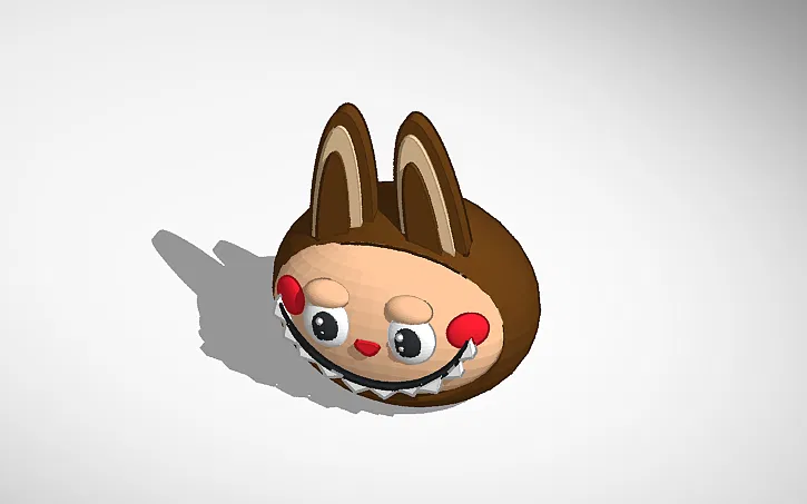 Mô hình Labubu 3D độc đáo dành cho người yêu thích Art Toy - Image 1