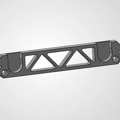 Giá treo cuộn nhựa 3D cho kệ Ikea Billy (phù hợp thanh ống 22mm)